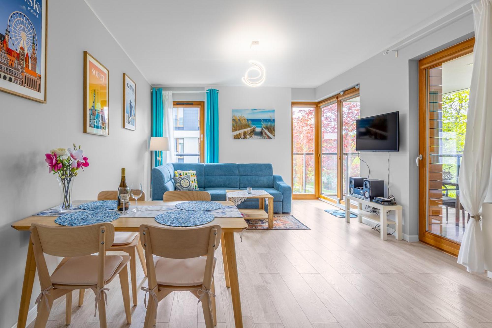 Luxury Apartment Bursztynowa 그단스크 외부 사진
